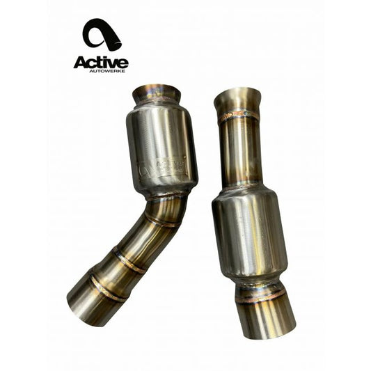 Active Autowerke Equal Length Midpipe Connecting Pipes for BMW M2 Competition F87