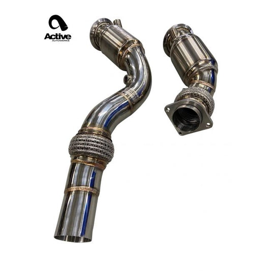 Active Autowerke Catless Downpipes for BMW S55