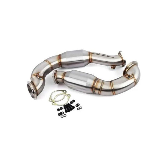 VRSF High Flow Downpipes for BMW N54 135i/335i RWD (200 cpsi)