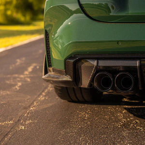 Acexxon M3/M4 G8X Rear Reflector Inserts Gloss Black