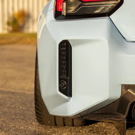 Acexxon M2 G87 Rear Reflector Inserts Gloss Black