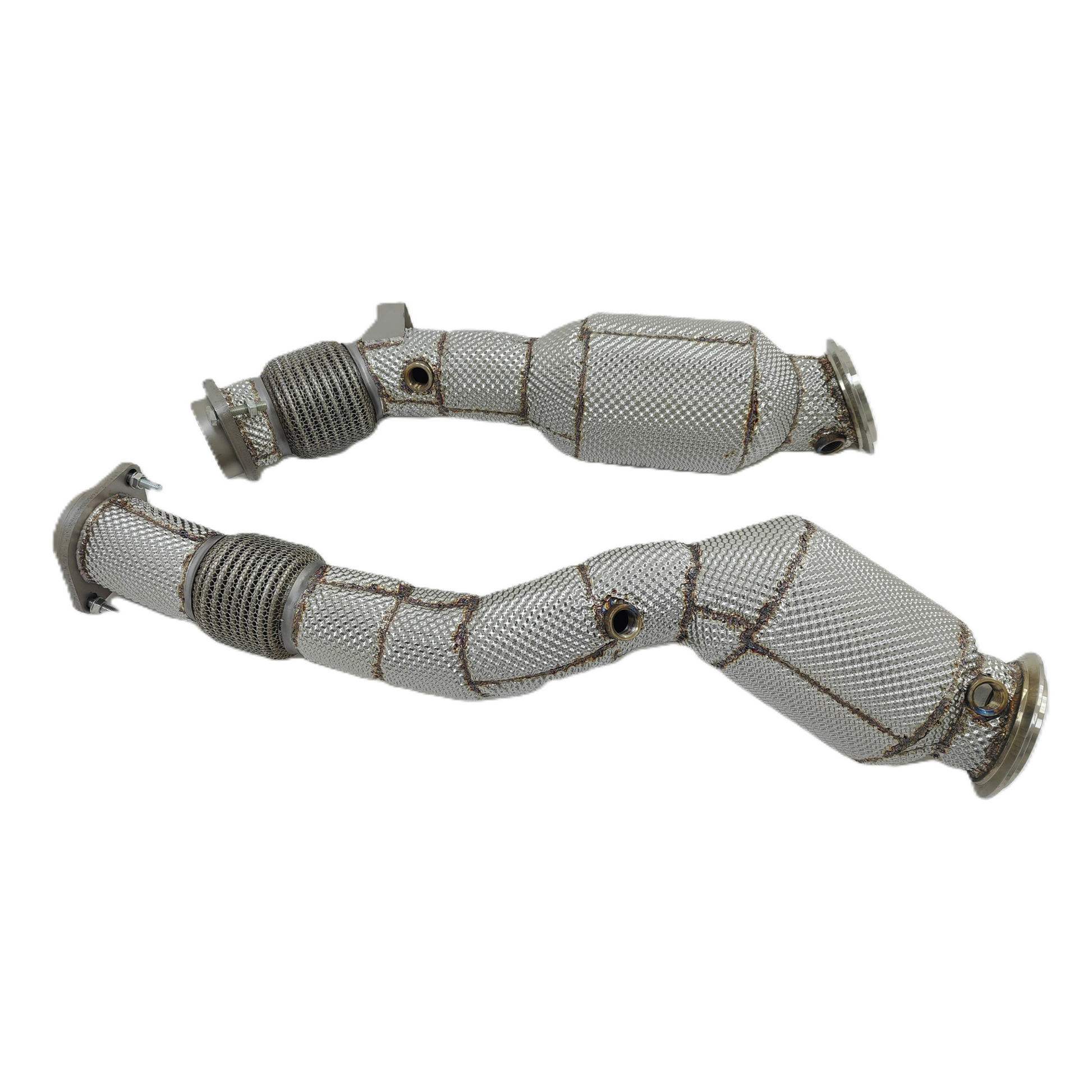 Sporty Downpipe with 200 cpsi catalyst for BMW S58 - M2/M3/M4 (G87/G80/G81/G82/G83)