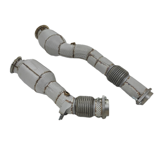 Sporty Downpipe with 200 cpsi catalyst for BMW S58 - M2/M3/M4 (G87/G80/G81/G82/G83)