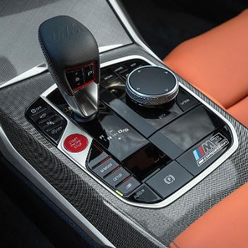 Genuine BMW M3 Competition LCI Centre Console Trim Interior Badge (G80/G81)