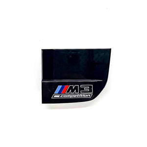 Genuine BMW M3 Competition LCI Centre Console Trim Interior Badge (G80/G81)