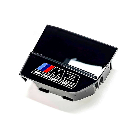 Genuine BMW M3 Competition LCI Centre Console Trim Interior Badge (G80/G81)