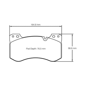 Pagid Racing RSL29 Front Brake Pads for BMW M2/M3/M4 (G87/G80/G81/G82/G83)