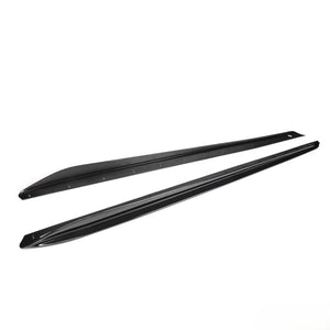 'Performance Style' Threshold Extensions for BMW Series 3 (G20/G21) LCI 2022+ in Glossy Black