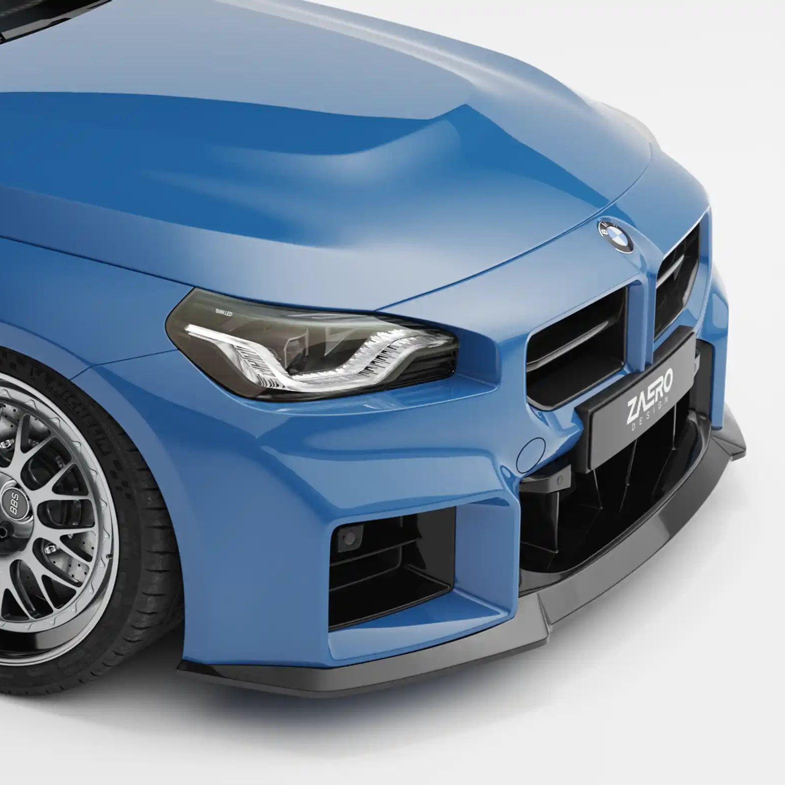 Zaero Design Przedni Grill EVO-S do BMW G87 M2
