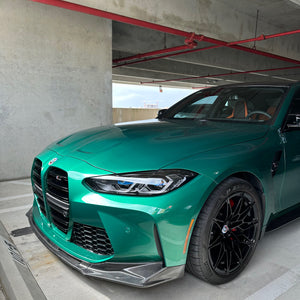 'V-Style' Carbon Front Splitter for BMW M3/M4 (G80/G81/G82/G83)