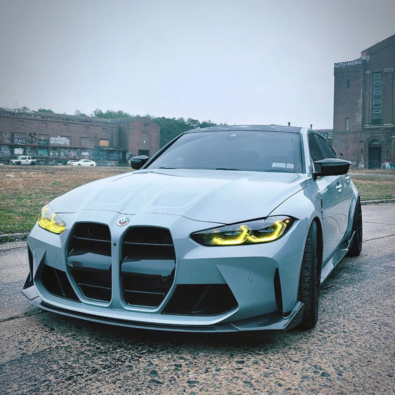 'Carbon Front Splitter 'CSL Style' for BMW M3/M4 (G80/G81/G82/G83)