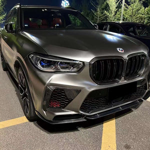 'Carbon Front Splitter 'ST Style' for BMW X5M F95 LCI'