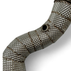 Sporty Downpipe with 200 cpsi catalyst for BMW S58 - M2/M3/M4 (G87/G80/G81/G82/G83)