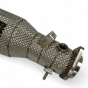 Sporty Downpipe with 200 cpsi catalyst for BMW S58 - M2/M3/M4 (G87/G80/G81/G82/G83)