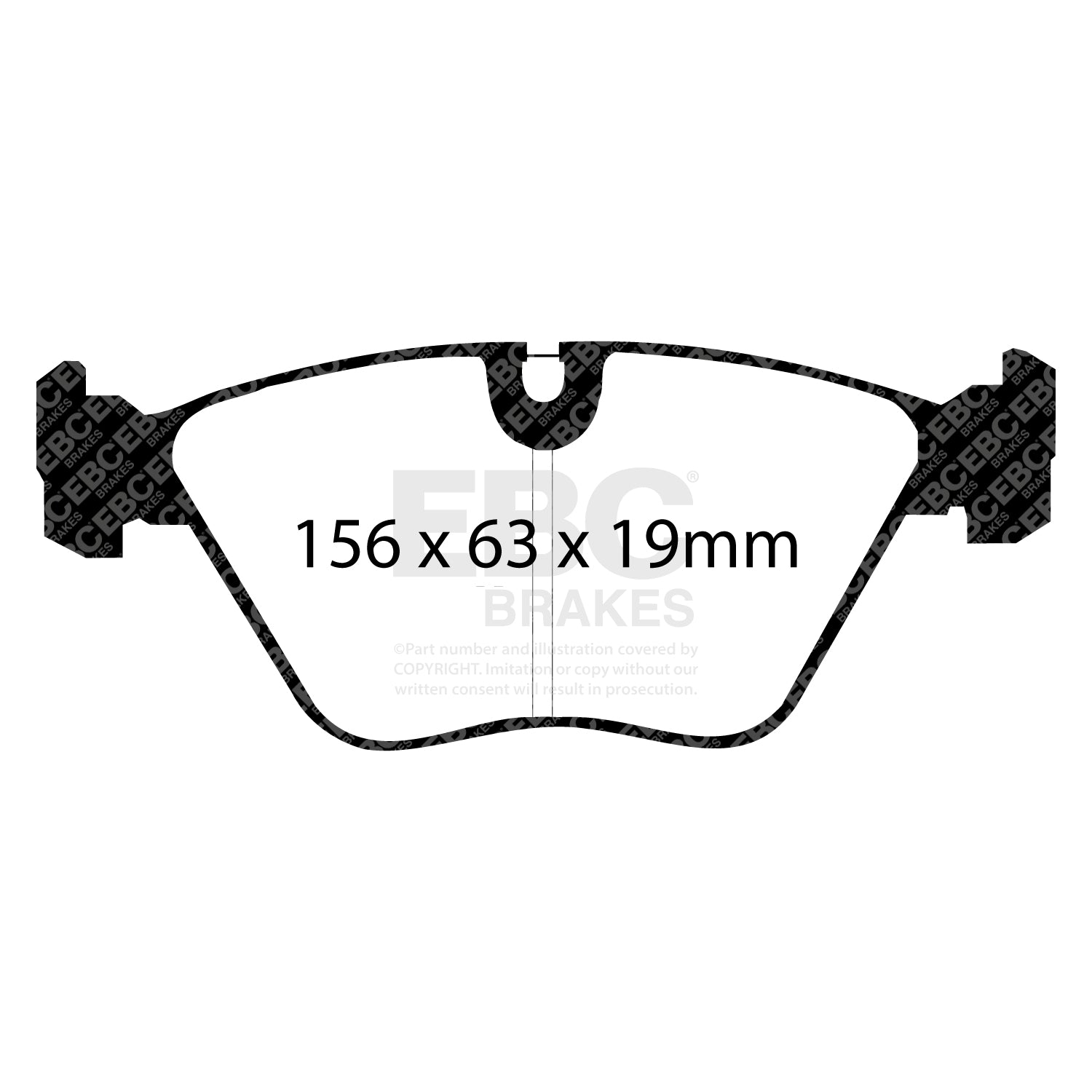 EBC Yellowstuff DP42089R - Brake Pads (Rear) 370mm for BMW M - Series G M2/M3/M4