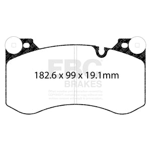 EBC Yellowstuff DP42454R - Brake Pads (Front) 380mm for BMW M - Series G M2/M3/M4