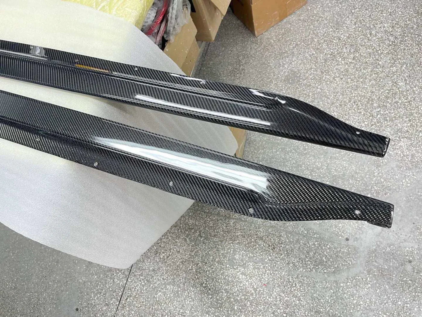 'Carbon Side Skirts 'LowLine Style' for BMW M4 G82/G83'