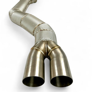 Middle section midpipe (OPF Delete) for BMW M3 G80/G81 and M4 G82/G83