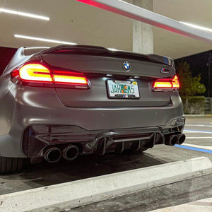 'CS Style Carbon Spoiler for BMW F90 M5 and Series 5 G30'