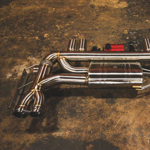 Valvetronic Designs exhaust system for BMW E46 M3