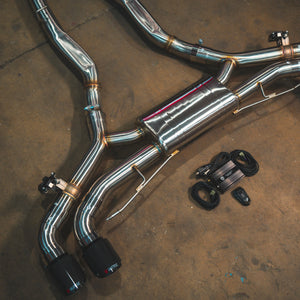Valvetronic Designs exhaust system for BMW X5M/X6M (F95/F96)