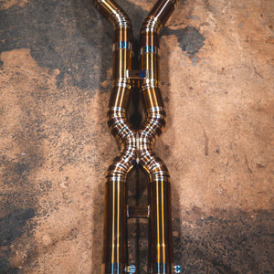 Valvetronic Designs exhaust system for BMW X5M/X6M (F95/F96)