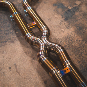 Valvetronic Designs exhaust system for BMW X5M/X6M (F95/F96)